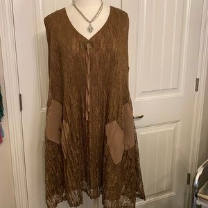 Pretty Angel lace tunic/dress size L/XL